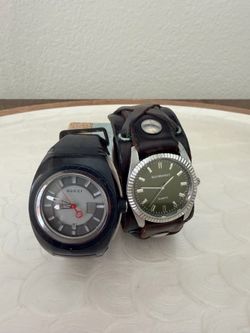 Ray-Ban sunglasses and watches