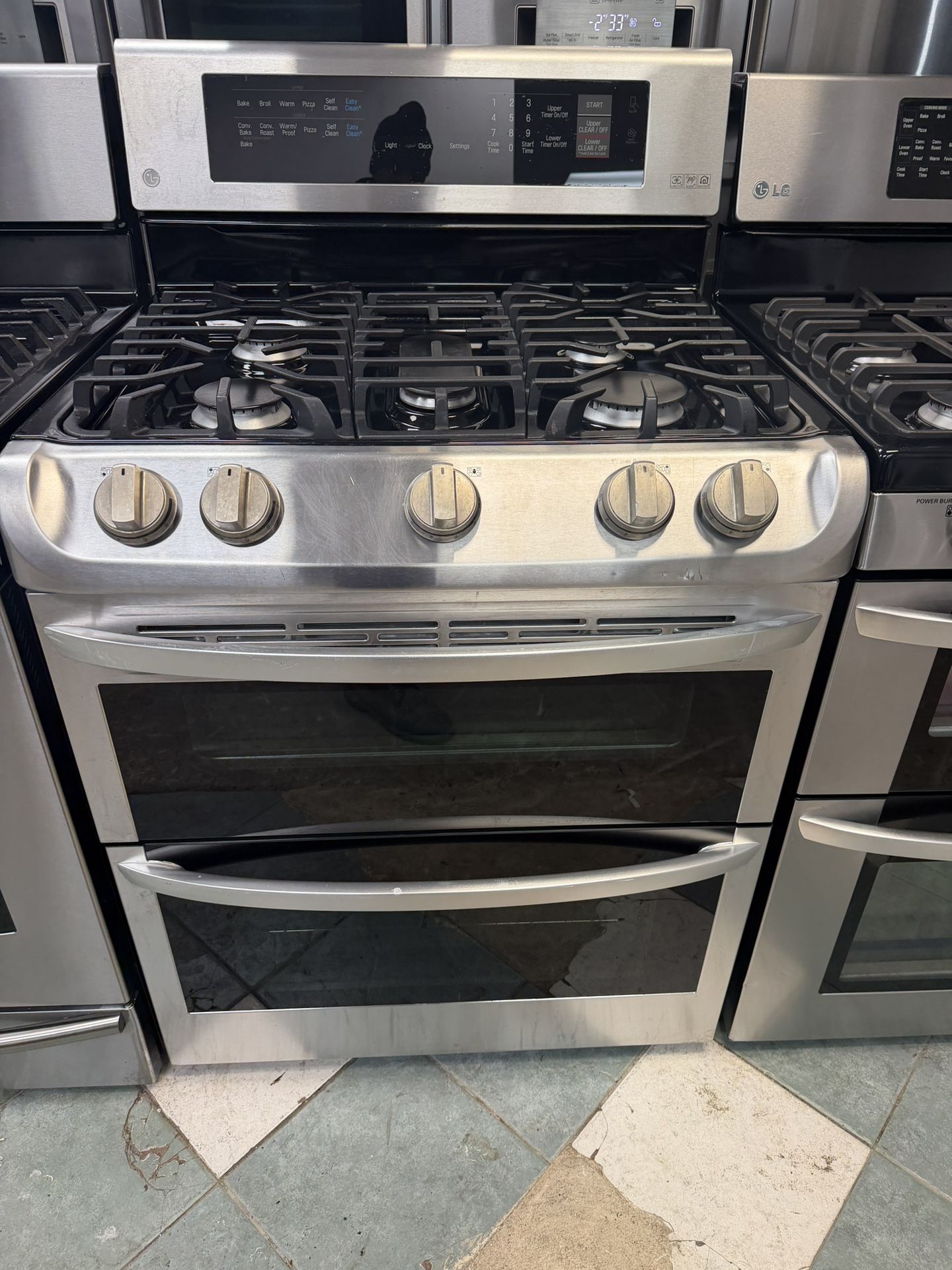 Estufa LG Gas Doble Horno