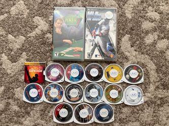 Sony psp games / movies 5 each