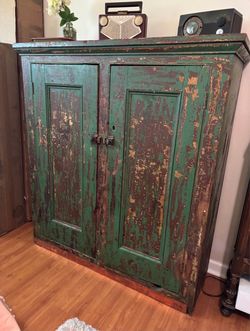 Vintage Chippy Storage Cabinet