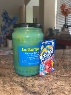 Kool-Aid pineapple bites!!