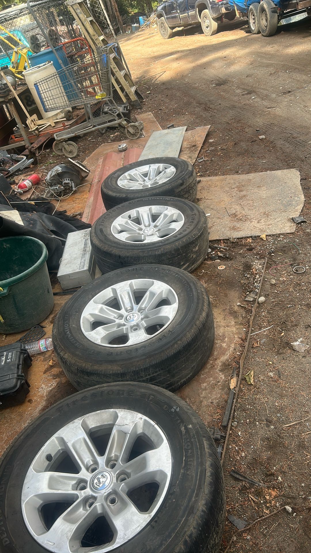 Dodge Factory 18inch Rims &tires 