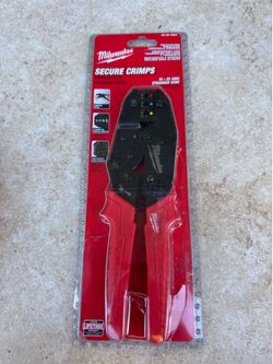 Milwaukee Ratcheting Insulated Terminals Crimper