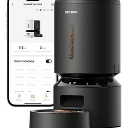 PETLIBRO Automatic Cat Feeder, 5G WiFi Automatic Dog Food Dispenser with Freshness Preservation, 5L Timed Pet Feeder with Low Food Sensor, Up to 10 Me