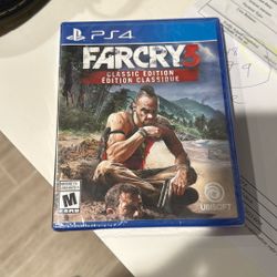 PS4  Farcru3 Classic Edition