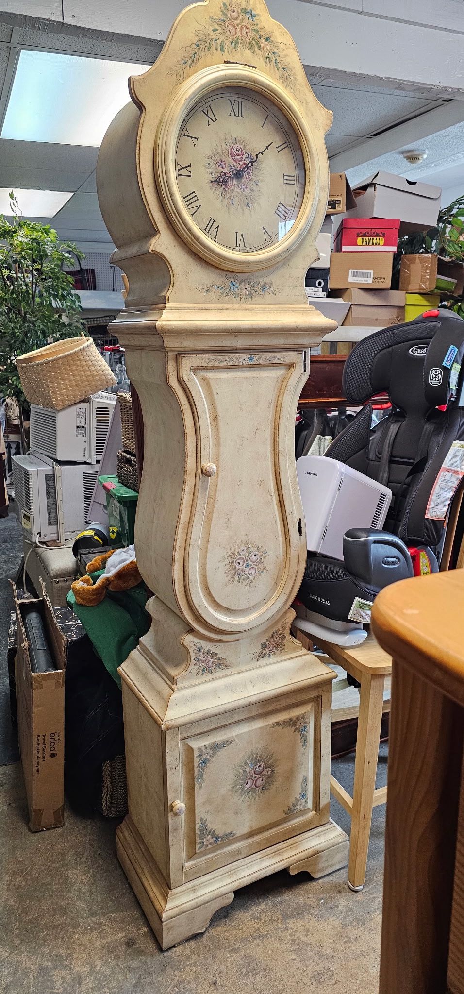 Tall Clock With Storage.
