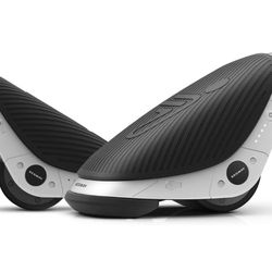 Segway-Ninebot Drift W1, Electric Roller Skates Hovershoes, Two Wheels self Balancing Scooter with RGB LED, Rollerblades for Kids and Adults