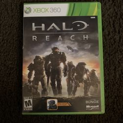 XBox 360 HALO Reach Game