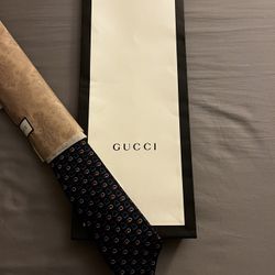 Gucci Monogram Silk Tie