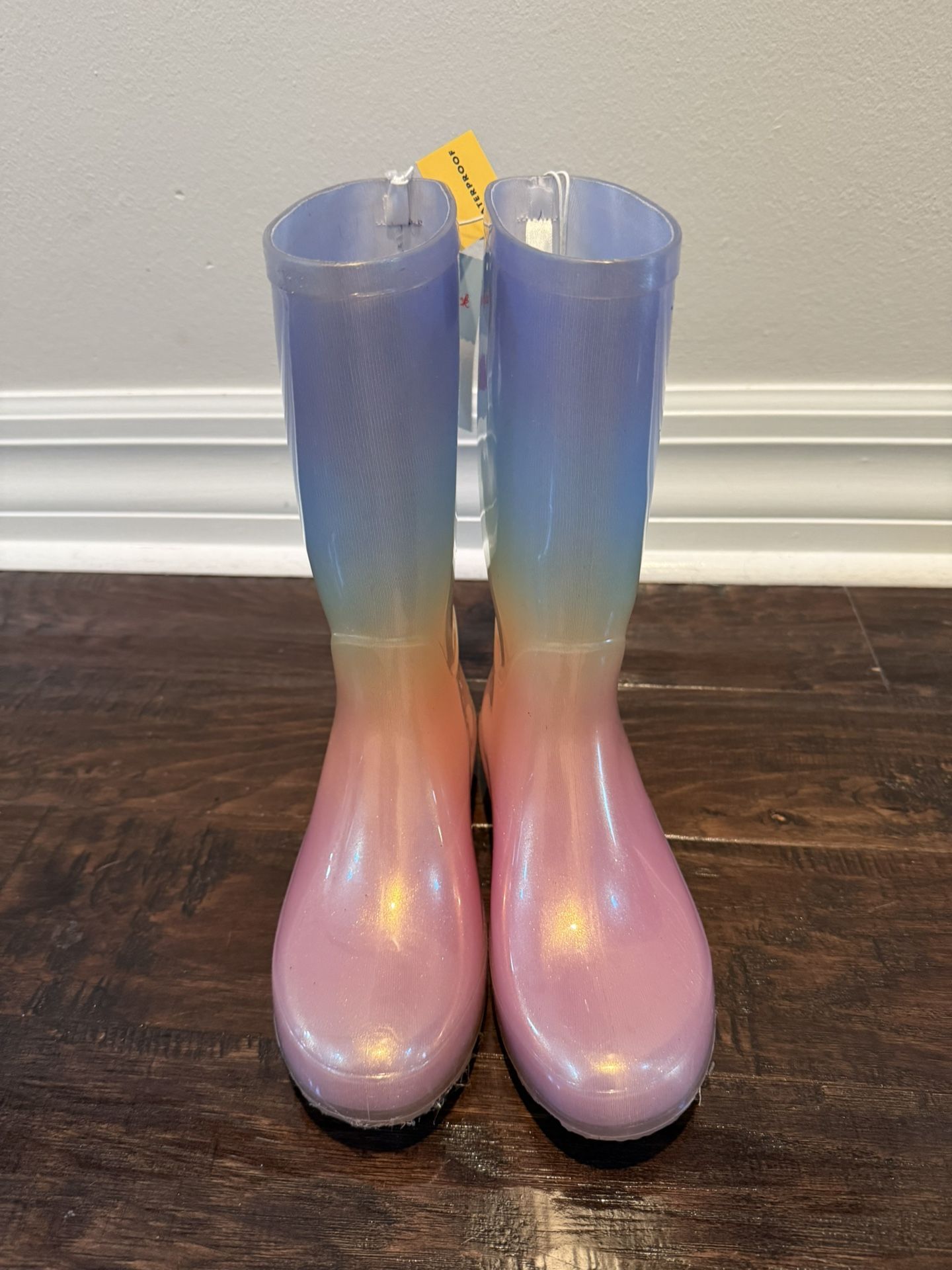 New Never Used Water Proof Kids Rain Boot
