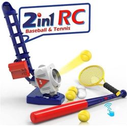 iPlay, iLearn Kids My First Baseball & Tennis Pitching Machine