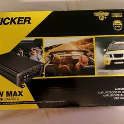 Kicker 4 Channel Amplifier 360.4