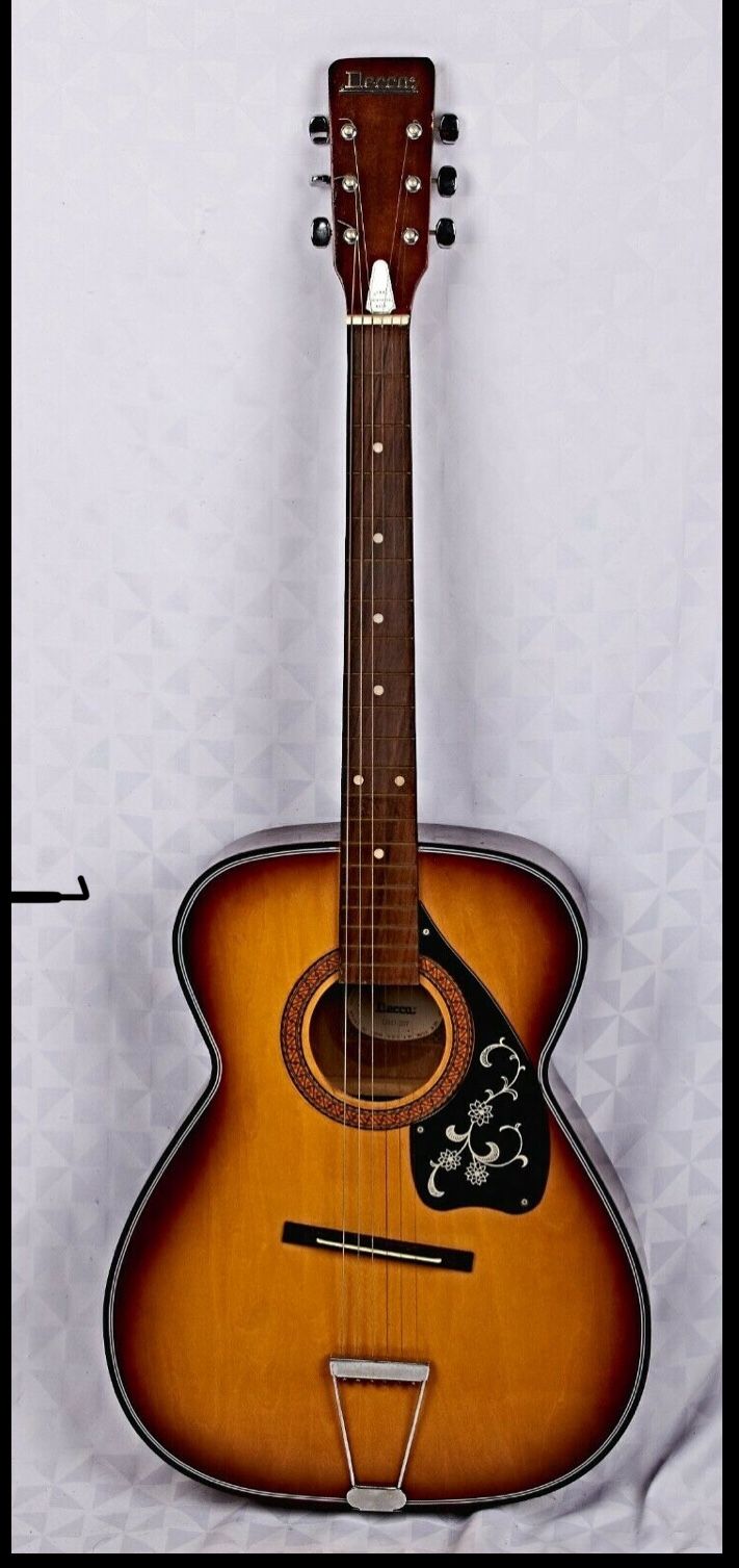 Vintage DECCA DMI - 207 Acoustic Guitar