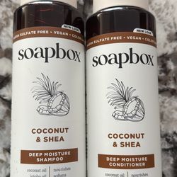 Soapbox shampoo & conditioner bundle sale 2 for $10