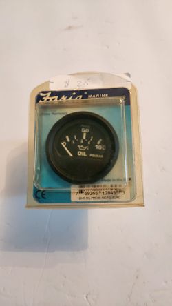 Faria Oil Pressure Gauge for Boats