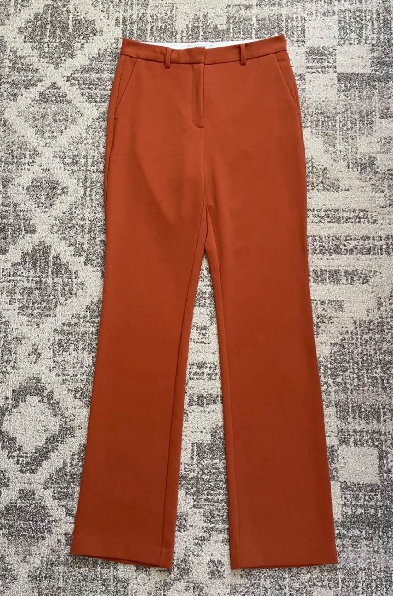 Aritzia Babaton Atelier Tall pants in Coral Size 10