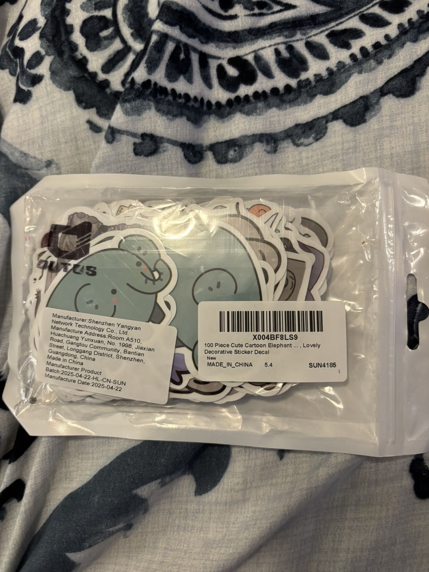 Elephant Stickers