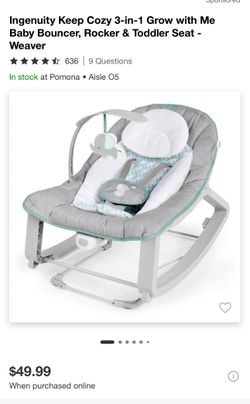 Ingenuity Baby Baby Bouncer And Rocker