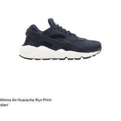 NIKE AIR HUARACHE RUN PRINT 725076 401 SIZE WMNS 10 8.5 M