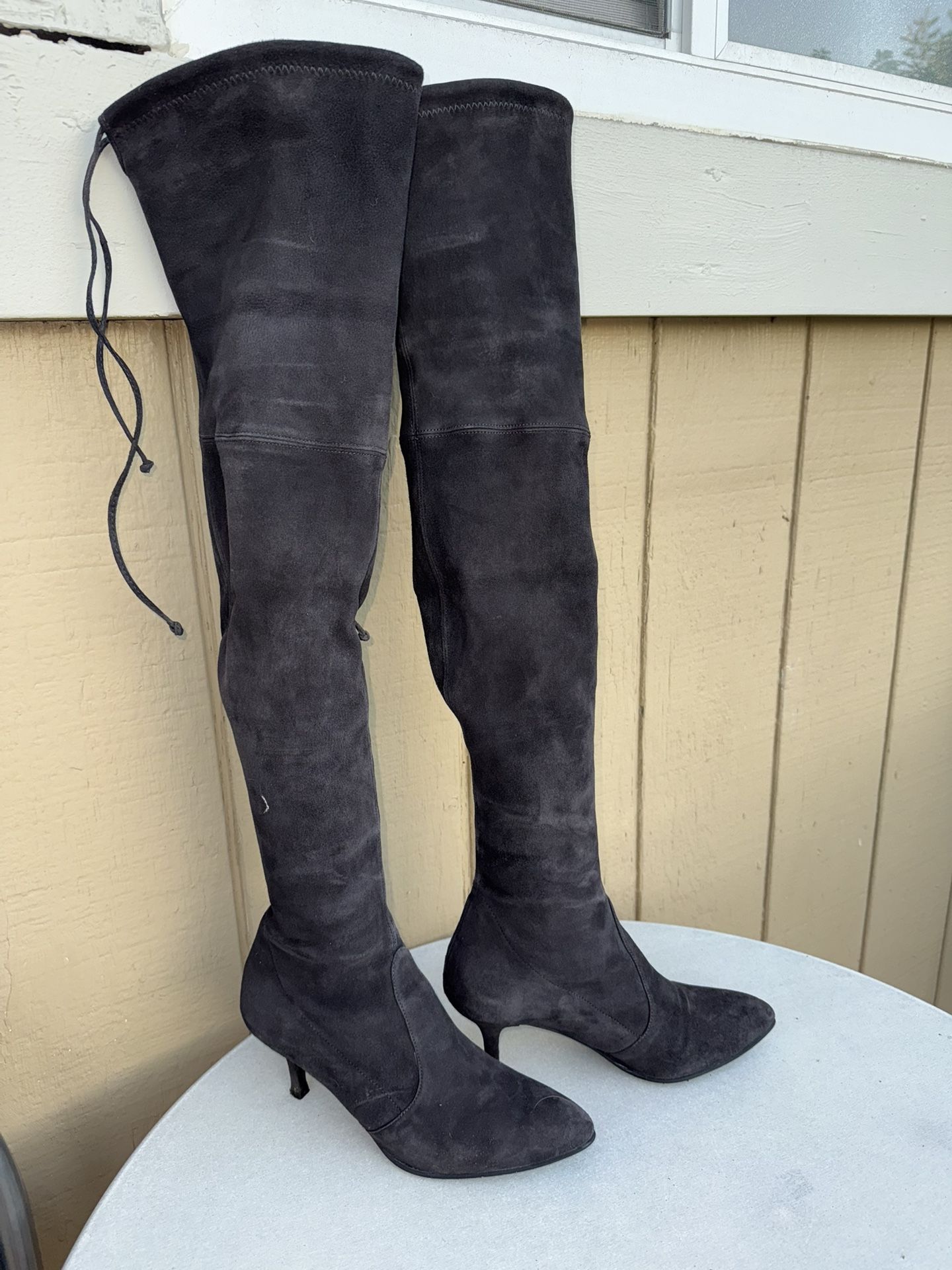 Stuart Weitzman Over The knee Suede Boots