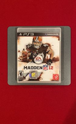 Madden 12’ for PlayStation 3 (BARELY USED)