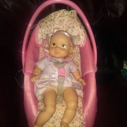 Baby Doll With Carrier