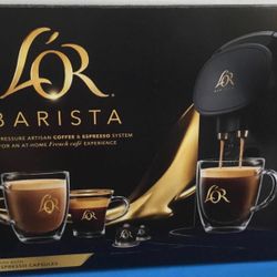L’OR Barista Machine Coffee Maker White - NEW