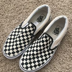 Checkered Vans