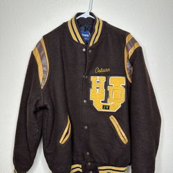 Vintage Holloway College Varsity Jacket