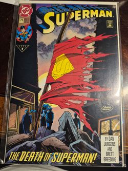 The Death of Superman (autograped)