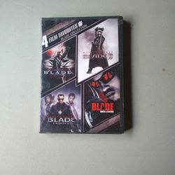 Blade Part 1 & 2 & 3 & 4 In One  DvD Movie  New 