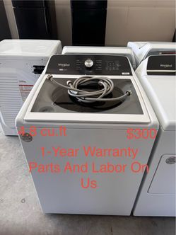 Washer Whirlpool 2 in 1 Removable Agitator