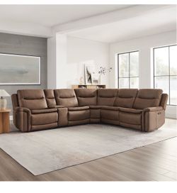 Recliner sectional couch