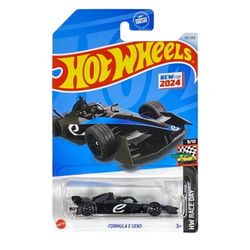 Hot Wheels Formula E Gen 3 Black Blue Die Cast Race Car 1 64 Scale Model
