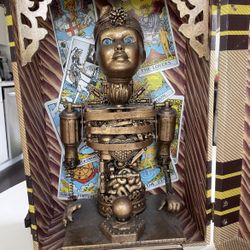 Original 3D Art The Psychic From Gasparilla Art Festival - Halloween