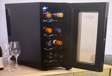 6 bottle wine cooler