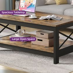 O’Kean 39” Rectangular Coffee Table With Storage For Living Room