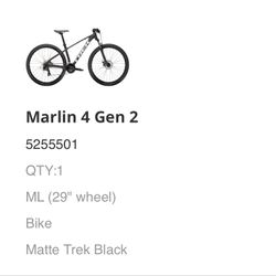 Trex bike Men’s Marlin 4 Gen 2 