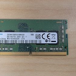 SAMSUNG - M471A1K43CB1-CTD - 2666MHz Memory Modules (16GB, 2 x 8GB, DDR4, 2666 MHz, 260-Pin SO-DIMM)  - Total 16GB