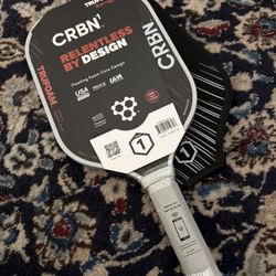 New CRBN Barrage Pickleball paddle