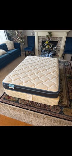 Full mattress/box spring (like new)