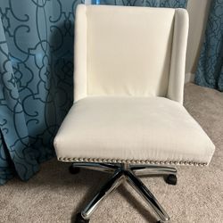 High-back Desk/Vanity Chair