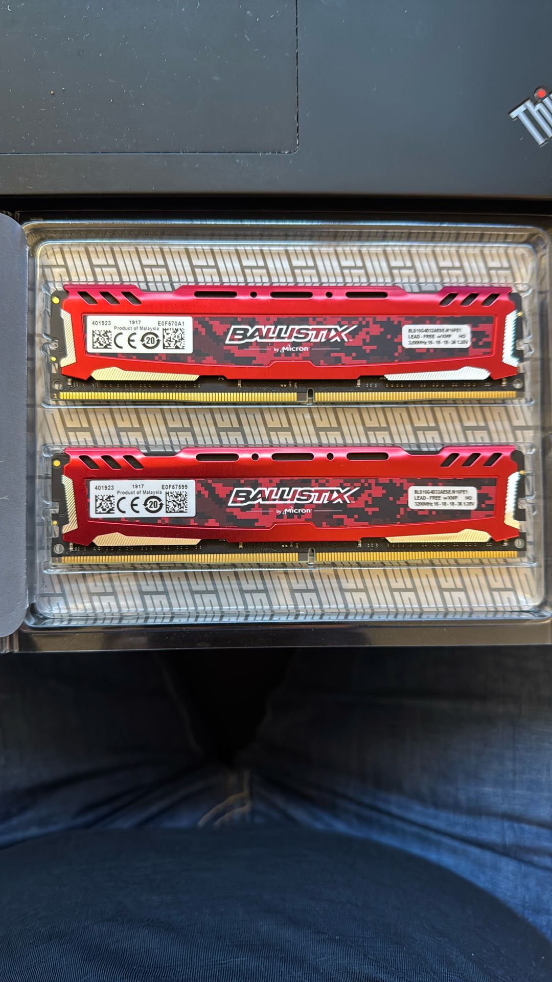 Crucial Ballistix DDR4 32GB 3200 CL16