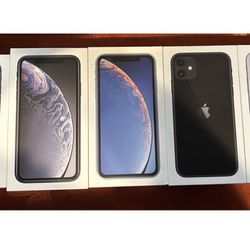 Empty iPhone Boxes: 5 : 7, Xr, Xr, 11, 11