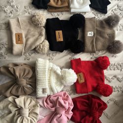 Winter Baby Girl Hats 