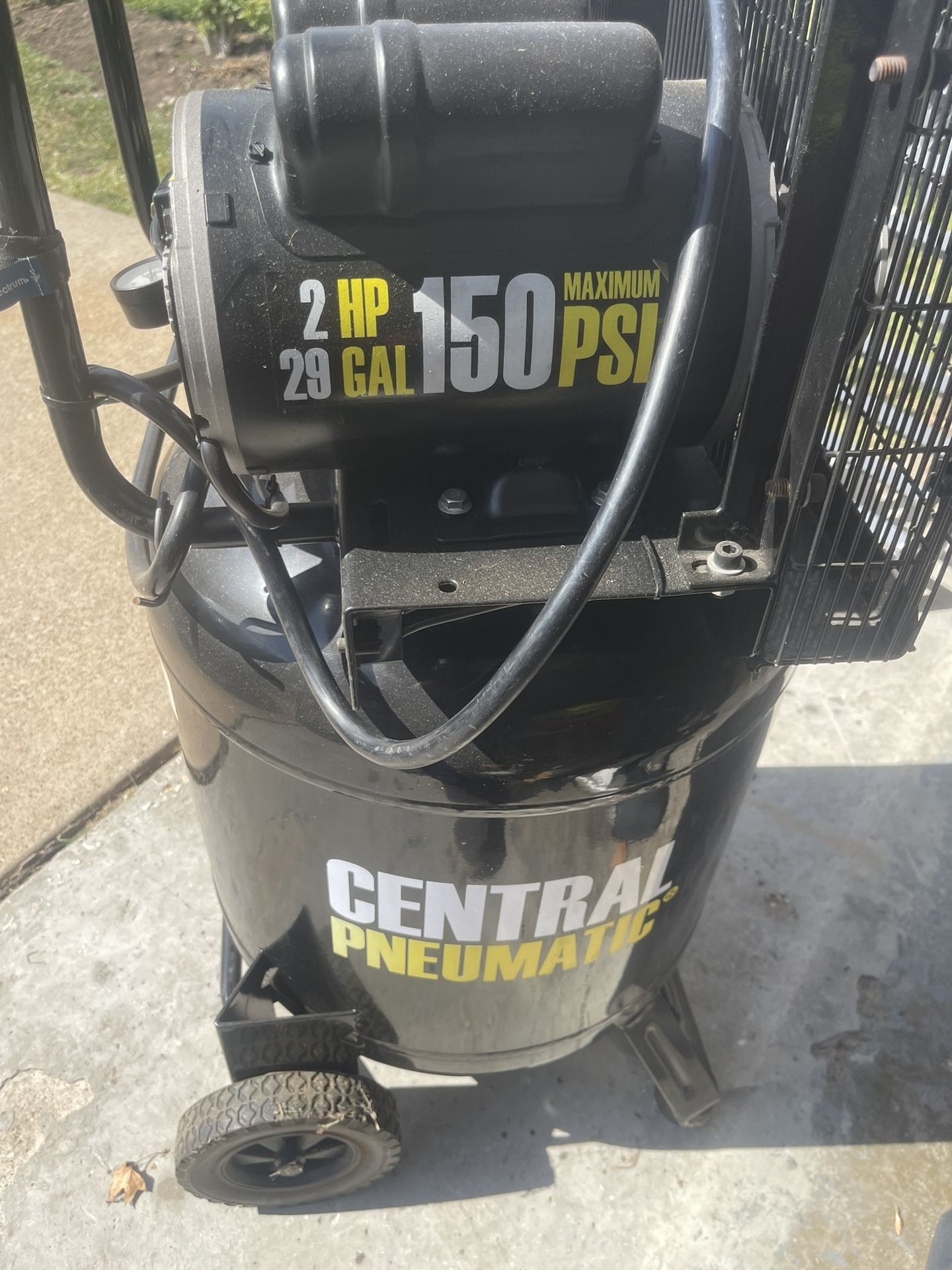 Central Pneumatic Air Compressor