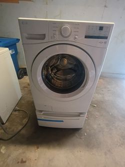 LG combo set washer and dryer electric