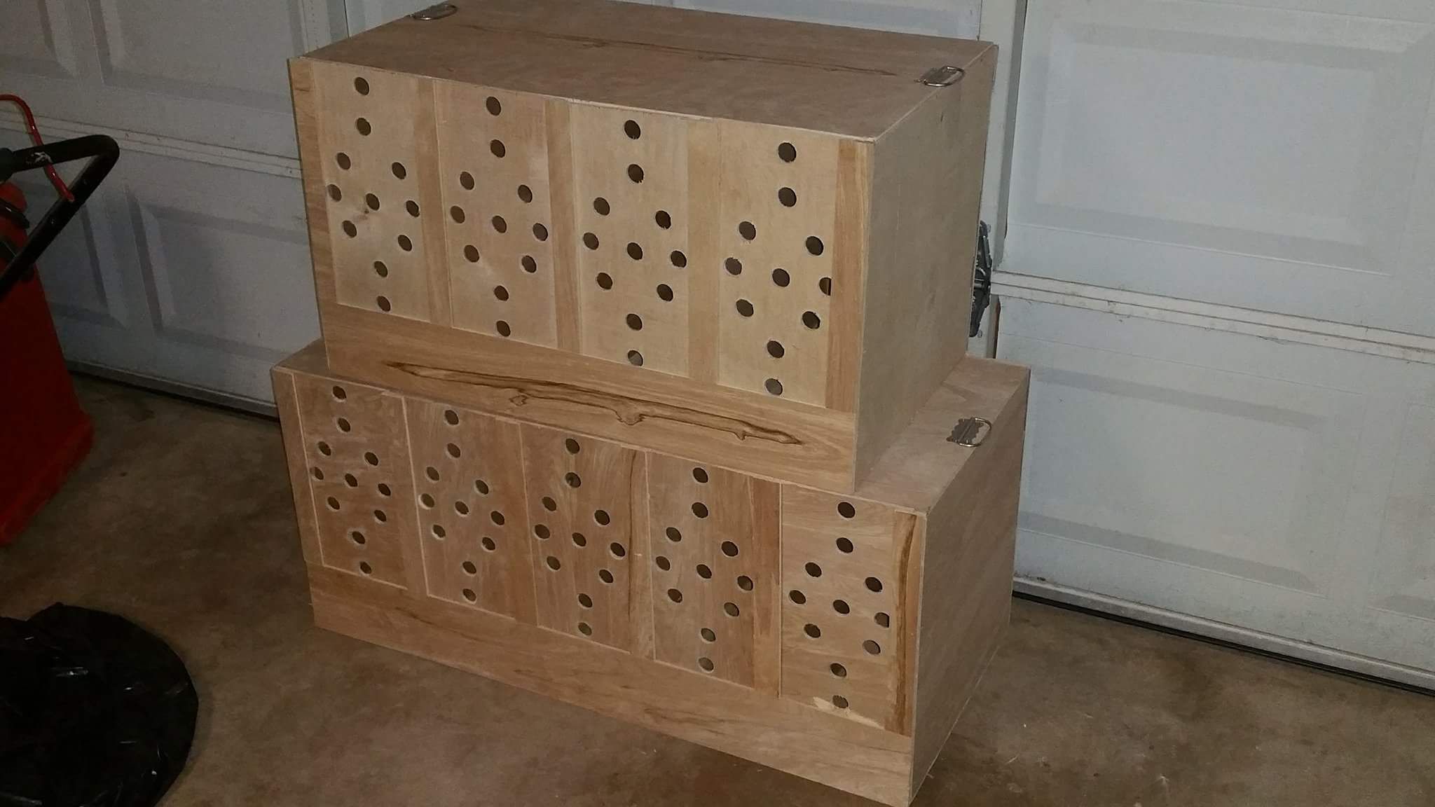 Caja Para Transportar gallos
