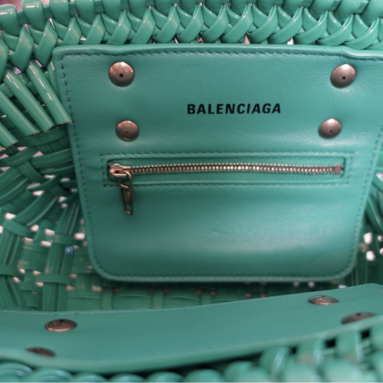 Balenciaga Turquoise Bag