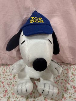 Snoopy Plush Toy with Top Dog Hat